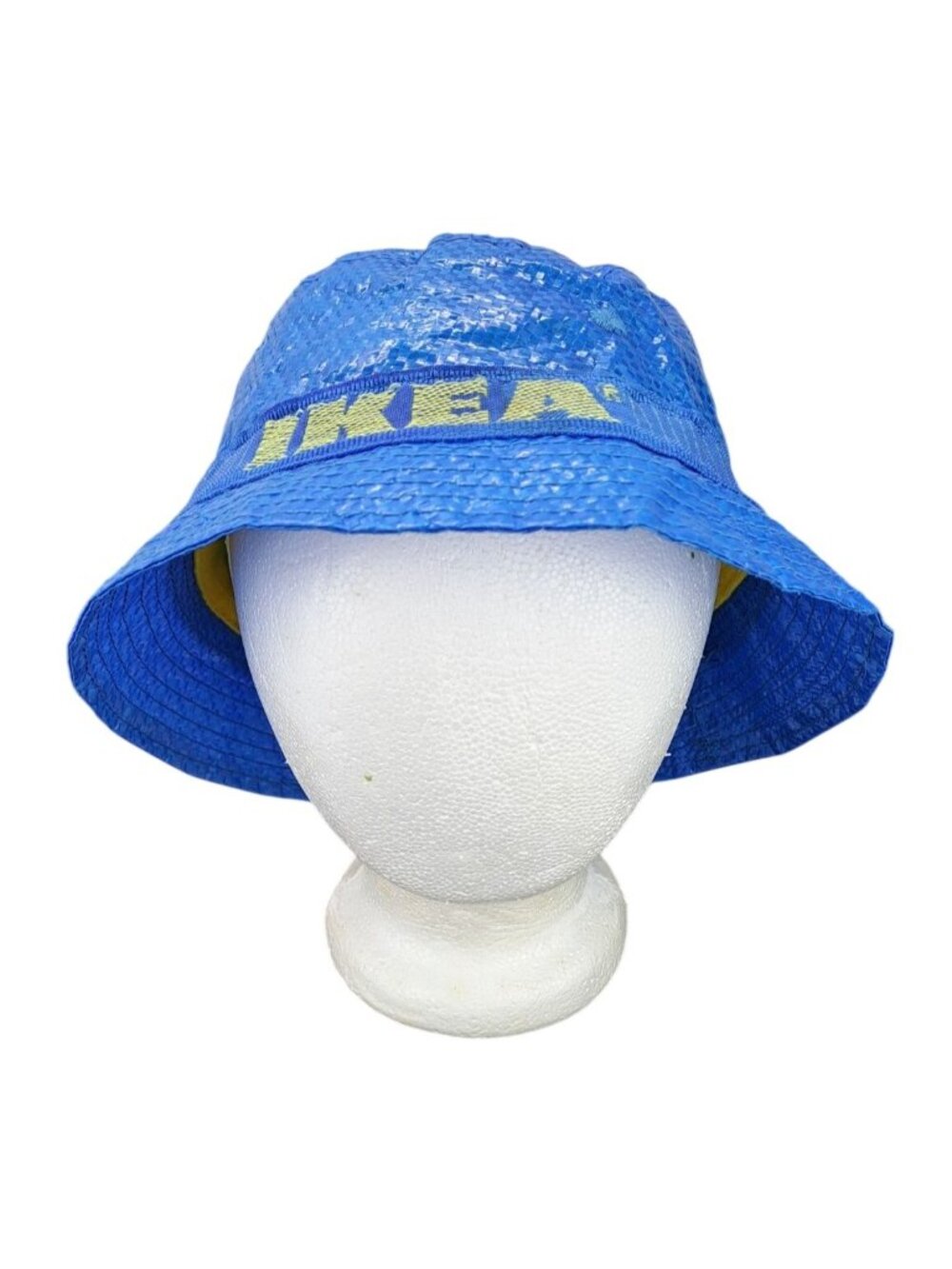 Ikea Bag KNORVA Limited Edition Bucket Hat Blue Frakta Lined Vented One Size - Picture 4 of 7